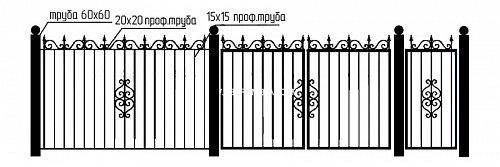 Забор сварной СЗ-98